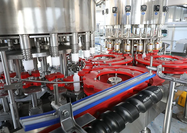 Mesin Filling Botol HDPE 3 HDPE Bottles Filling Machine