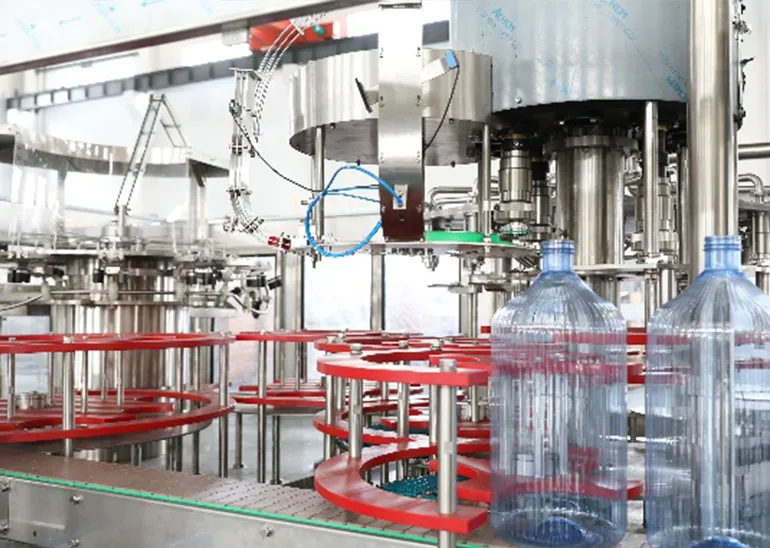 mesin filling botol kemasan besar
