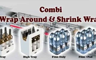 Wrap Around Case Packer & Shrink Wrapping