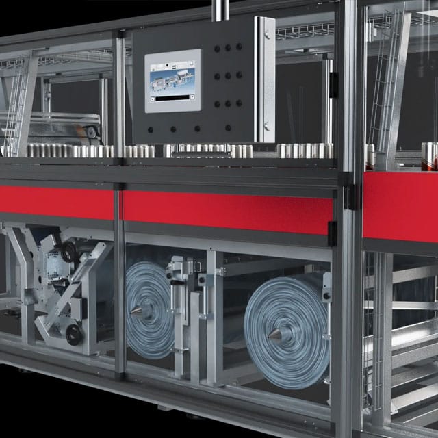 High Speed Wrap Around Shrink Wrap Machine - Combi 1 High Speed Wrap Around Shrink Wrap Machine