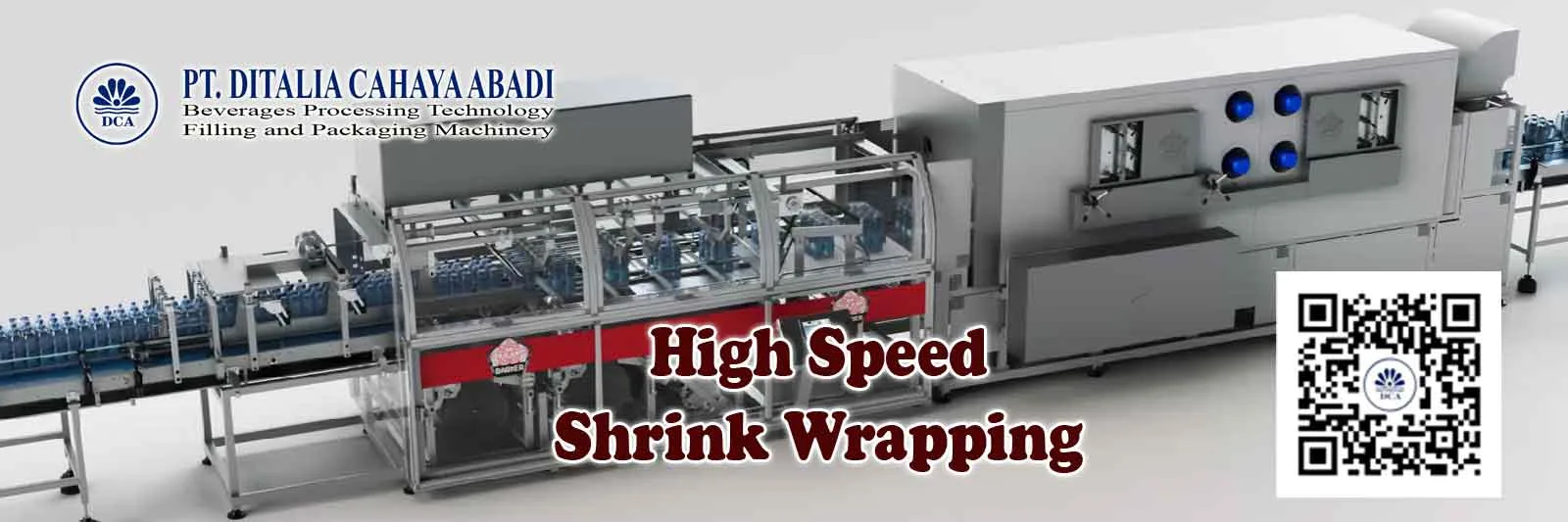 High Speed Case-Shrink Wrapping