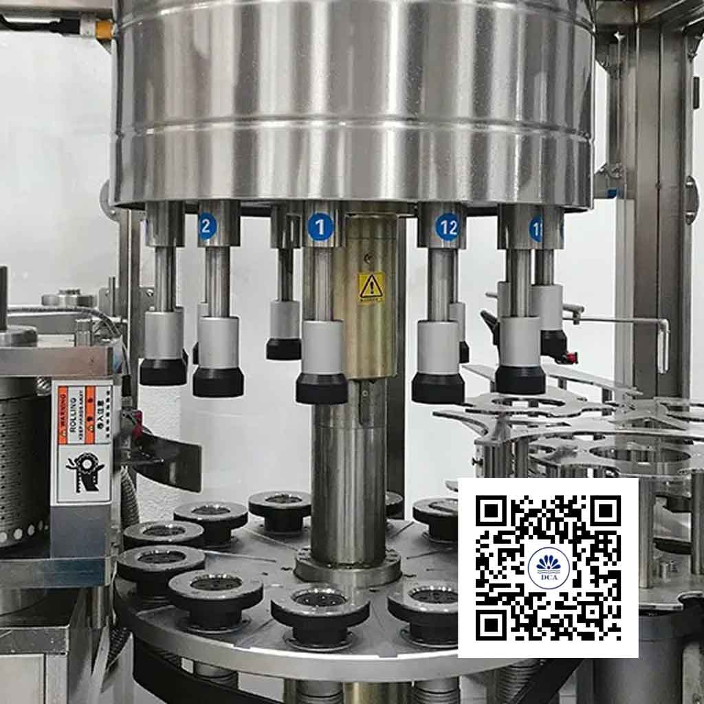 Hot melt glue labeling machine