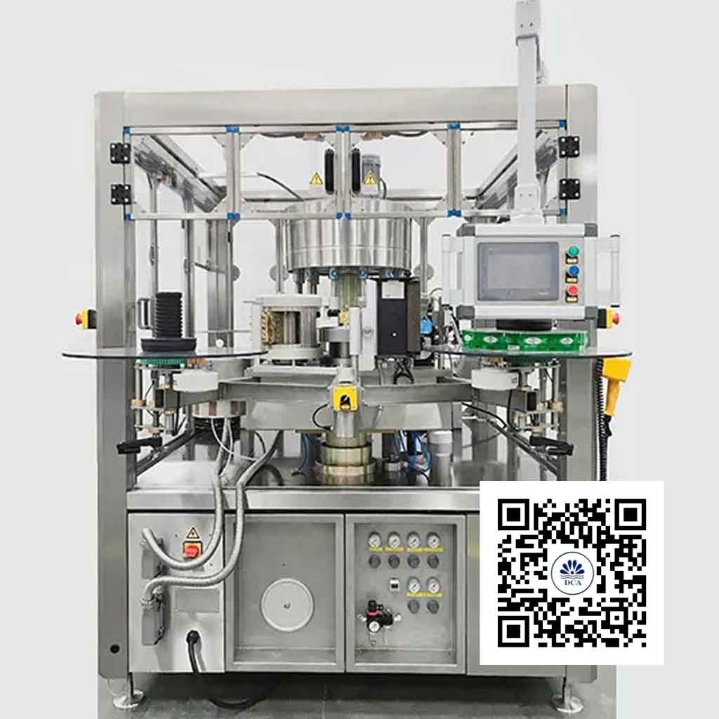 Hot melt glue labeling machine