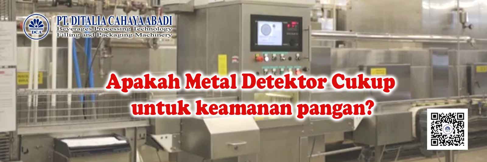 Aseptic Filling Machine 9 Metal Detector