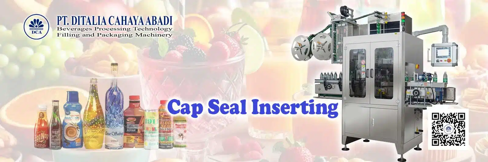Mesin Cap Seal Inserting