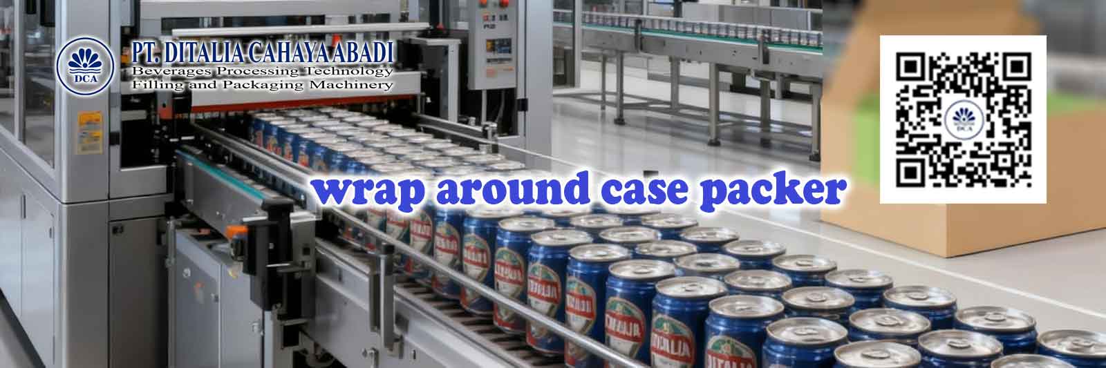 Wrap Around Case Packer