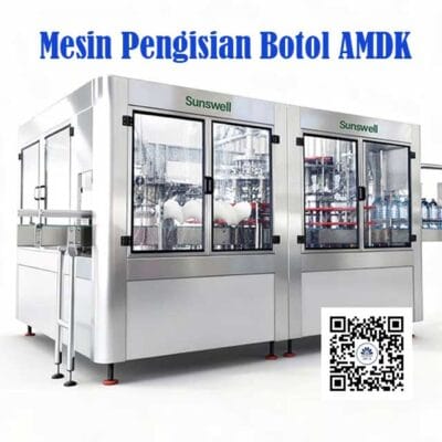 Mesin pengisian botol AMDK