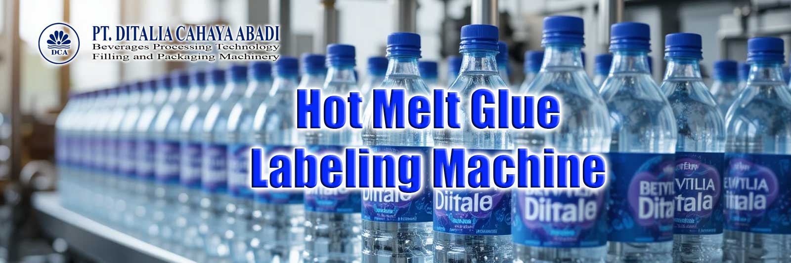 Hot Melt Glue Labeling Machine