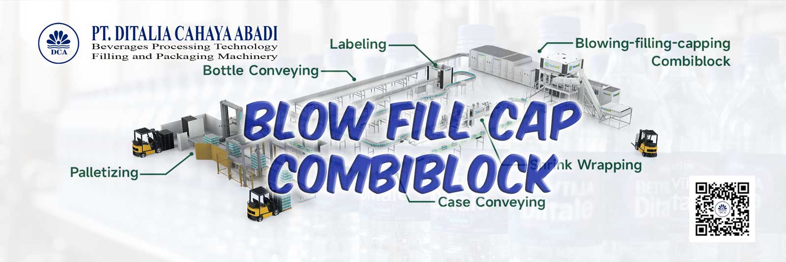 blow fill cap combiblock