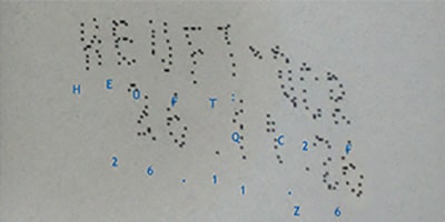Optical Character Verification