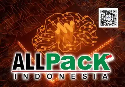 Visual pameran ALLPACK Indonesia 2026 di JIExpo Kemayoran Jakarta