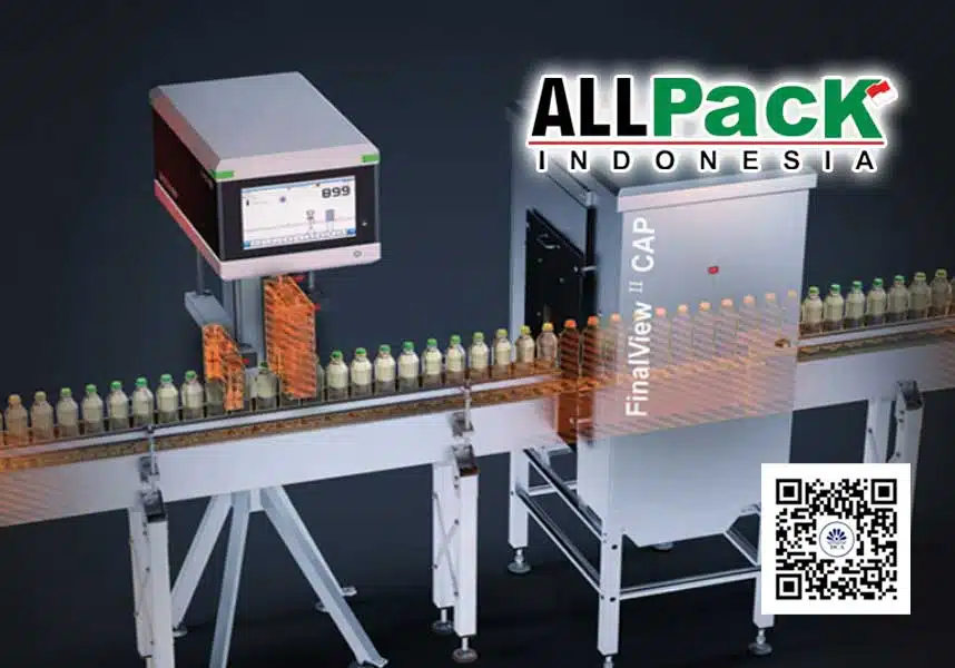 Allpack-Indonesia-2026-Final View Inspeksi tutup HEUFT FinalView II CAP di ALLPACK Indonesia 2026