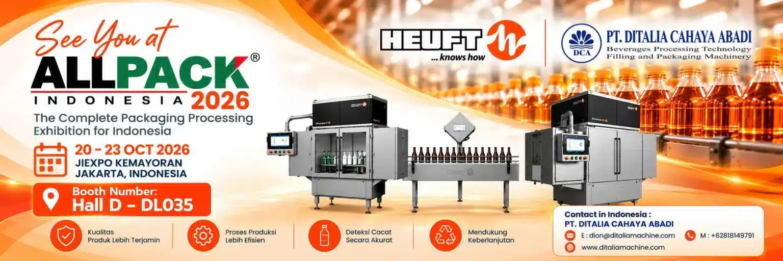 Allpack Indonesia 2026 HEUFT Systemtechnik